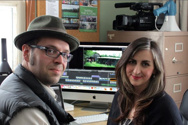 People involved in a community film project connected to NHCIA, highlighting storytelling and collaboration in Bancroft.