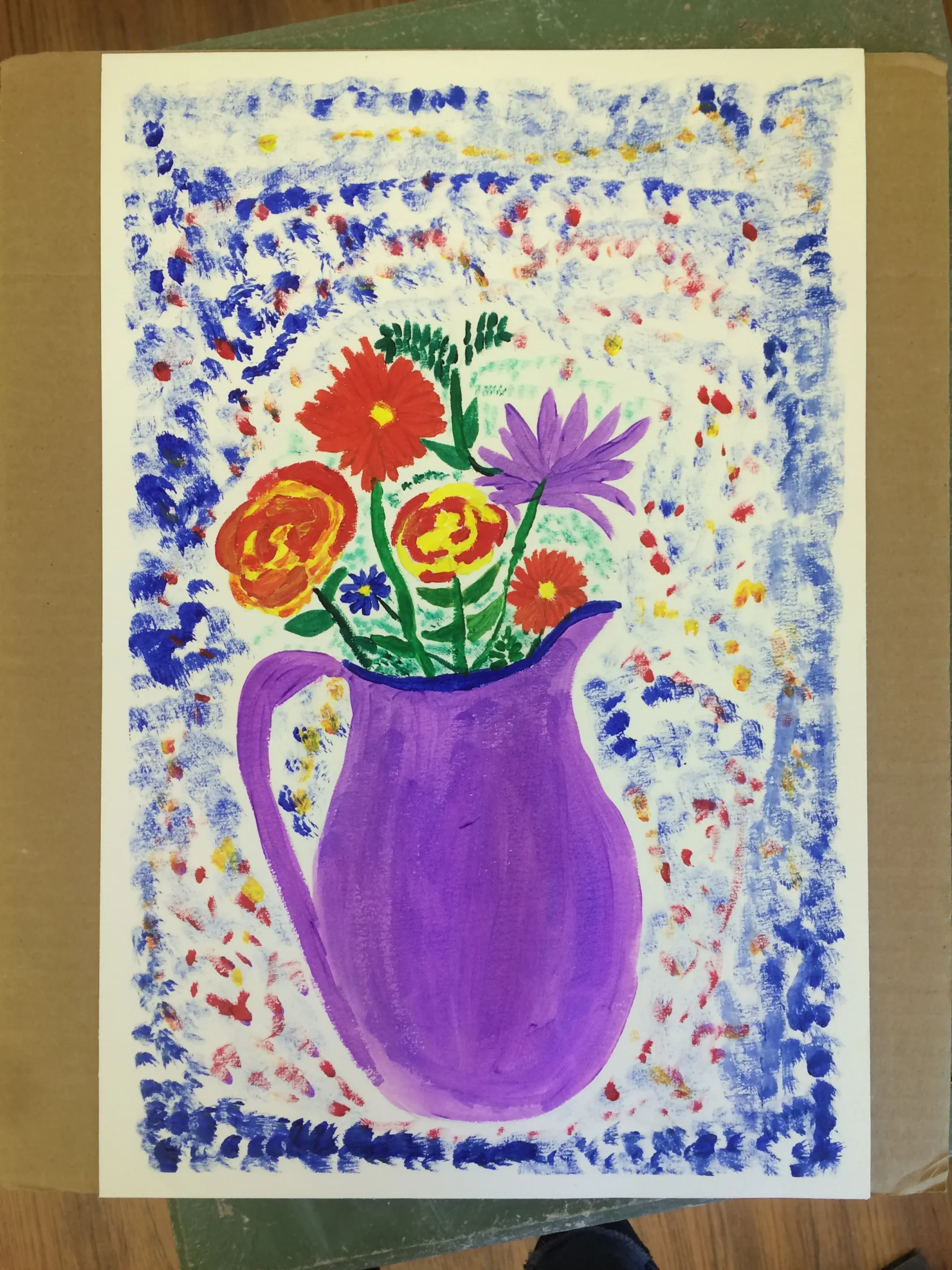 Participants explored still life painting during June Kairos Time, guided by local artist Ketha Newman in a creative and welcoming workshop.